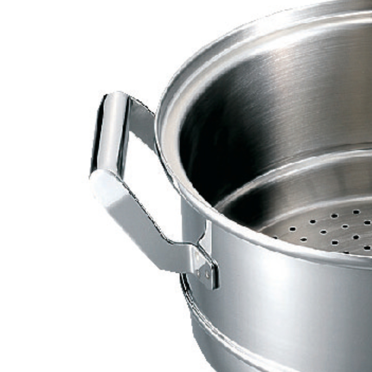 蒸し器 24cm 8合炊き エレックマスター プロ 蓋付き ステンレス製 日本