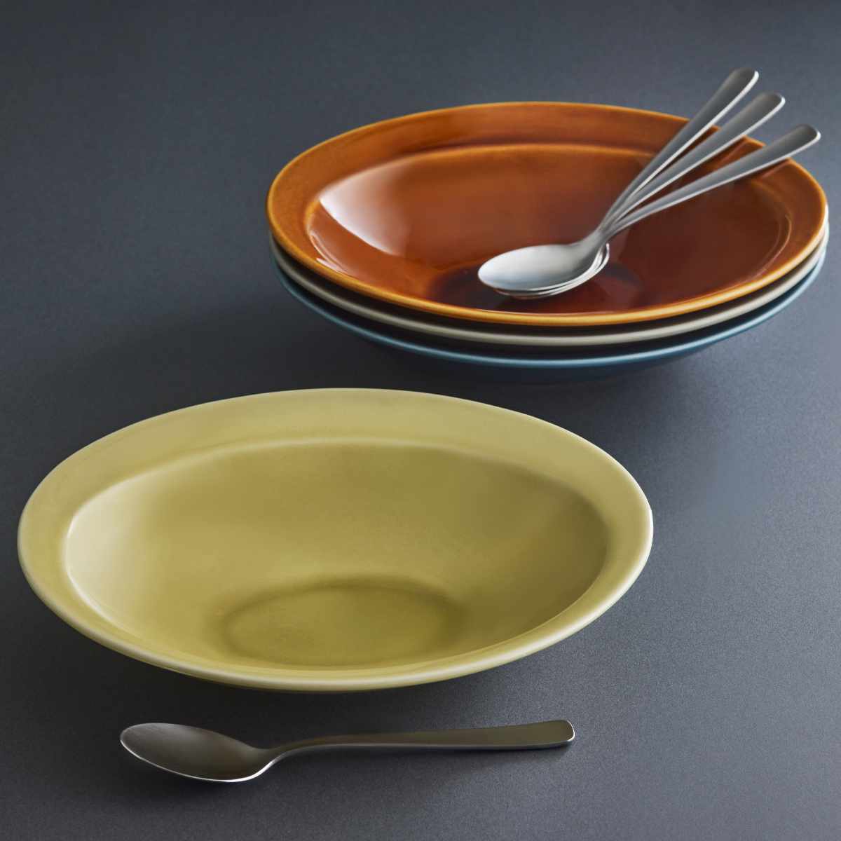 カレー皿 スプーンセット 25cm 逸品窯 陶磁器 – ハウジー