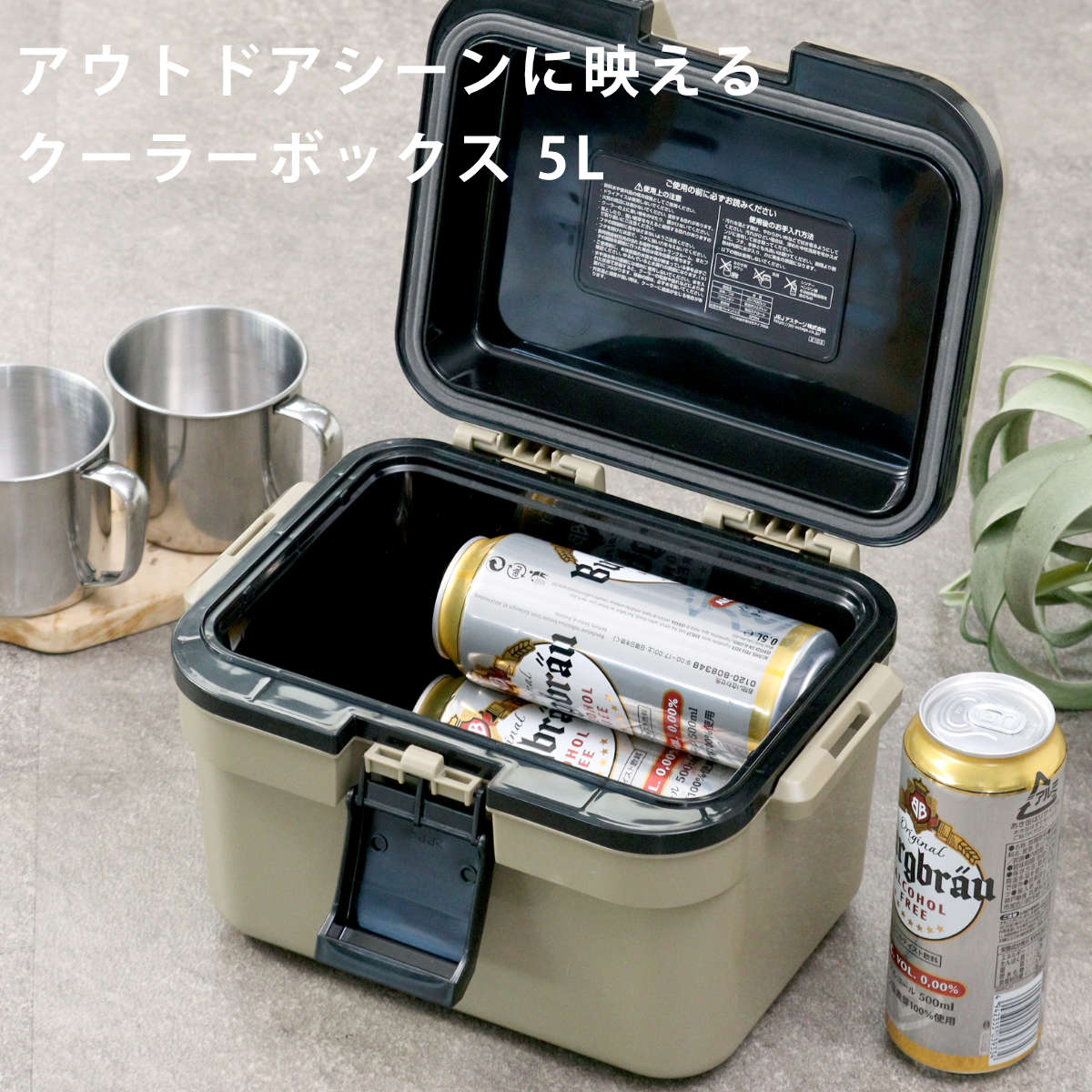 クーラーボックス 5L 小型 アイセル5 ハードタイプ – ハウジー