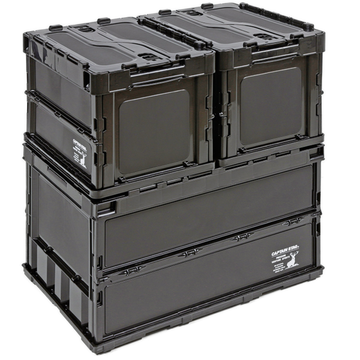 アウトドア折りたたみコンテナ 幅36.5×奥行26.5×高さ28.5cm FDコンテナ