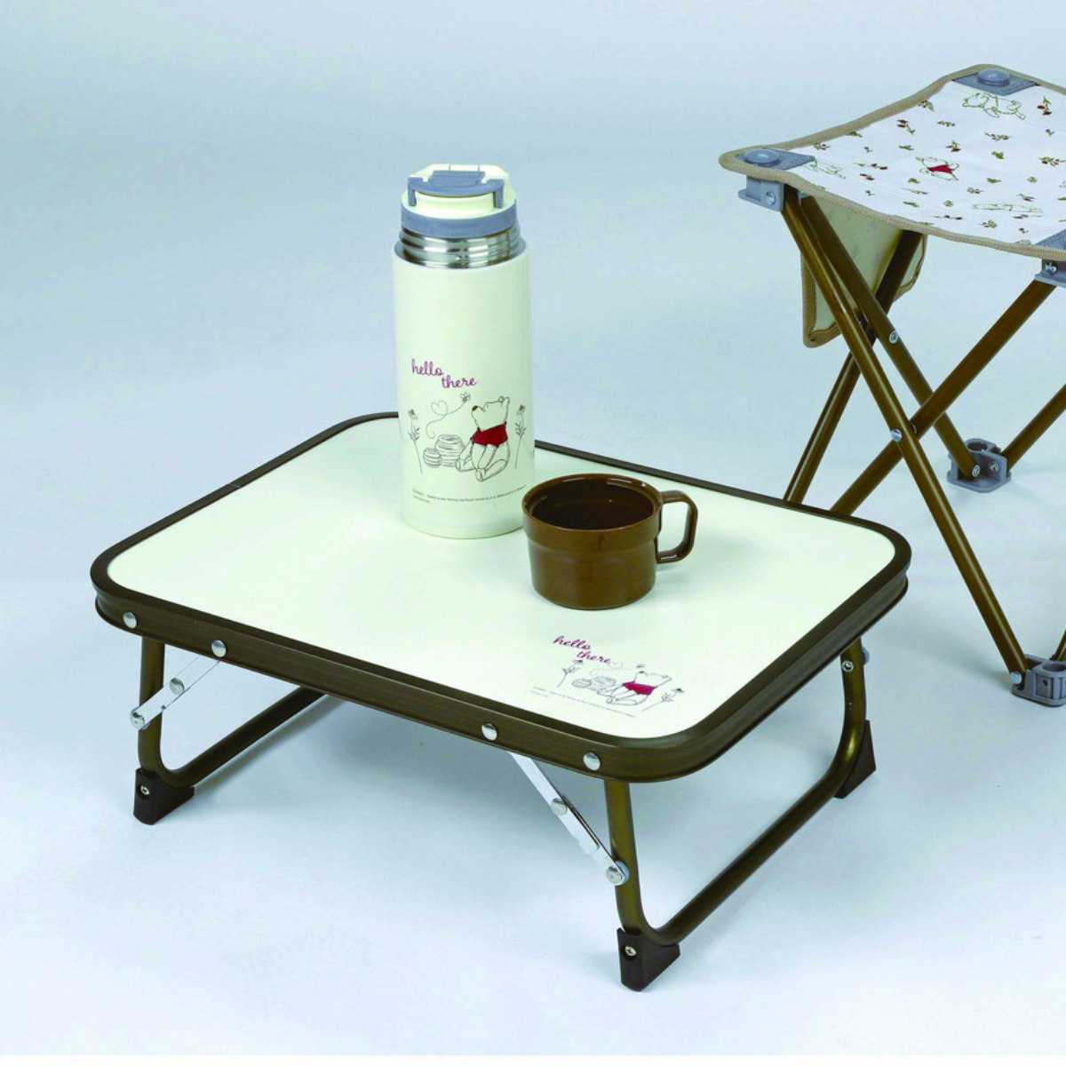 折りたたみテーブル 40×30cm ディズニー ちょこっとテーブル くまの