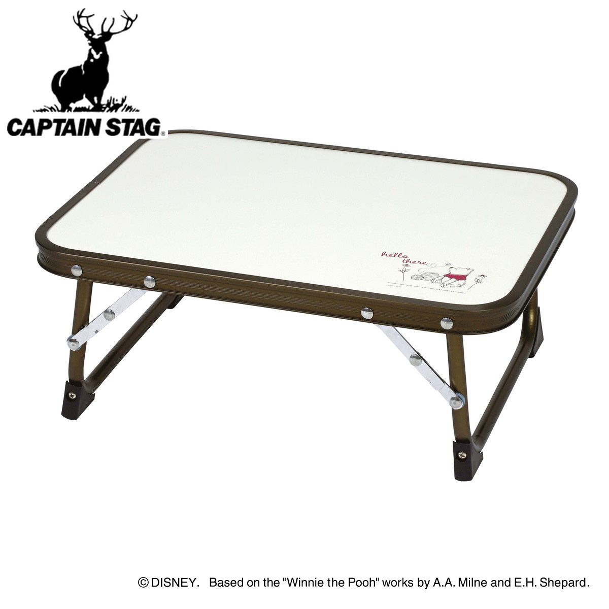 折りたたみテーブル 40×30cm ディズニー ちょこっとテーブル くまの