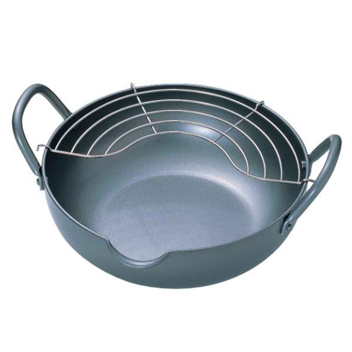 天ぷら鍋 28cm IH対応 極厚 極天 底厚3.2mm 日本製 （ フライ鍋