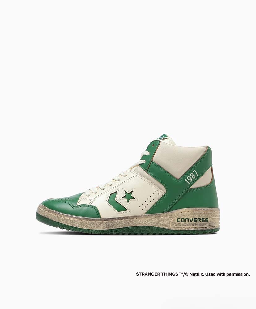 WEAPON HI / STRANGER THINGS 5(10(28cm) Green×White/グリーン