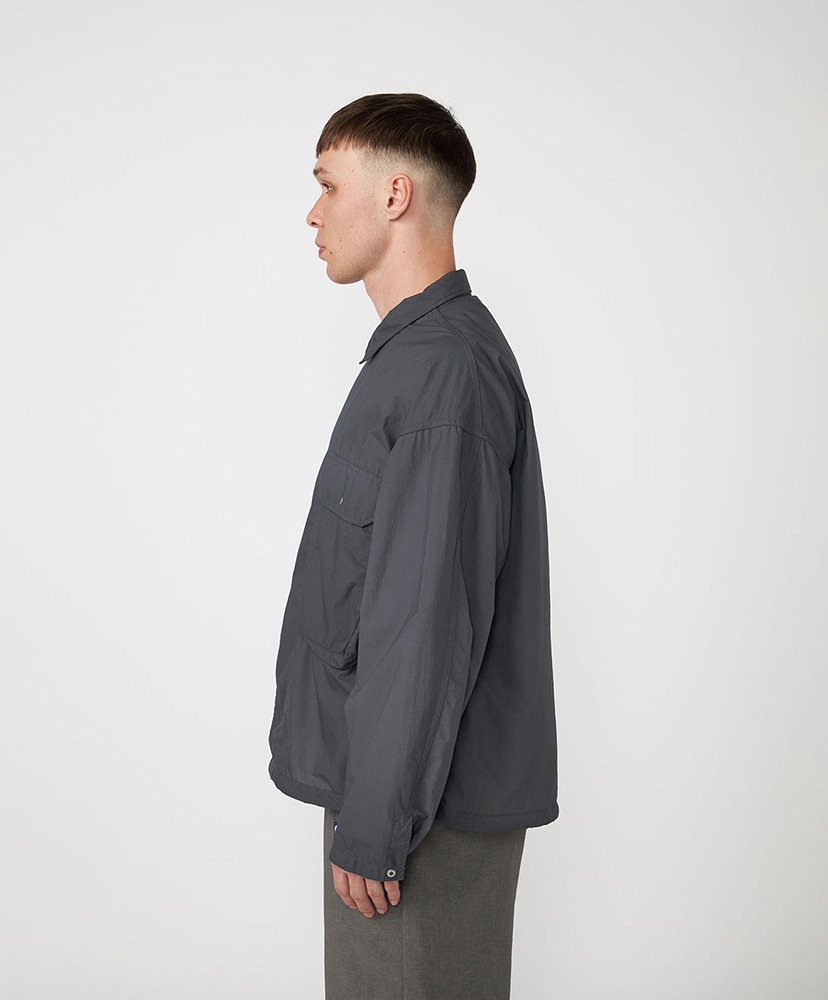 Garment Dyed Nylon Field Jacket(L(MEN) AH/アスファルトグレー): THE
