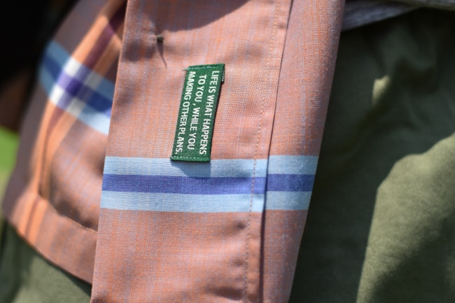 BROWN by 2-tacs/ブラウンバイツータックス Open Collar