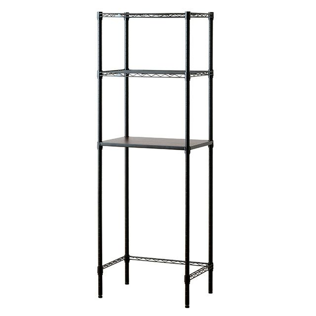 キッチンラック 幅60cm 3段 ルミナスノワール 幅61×奥行41×高さ174cm