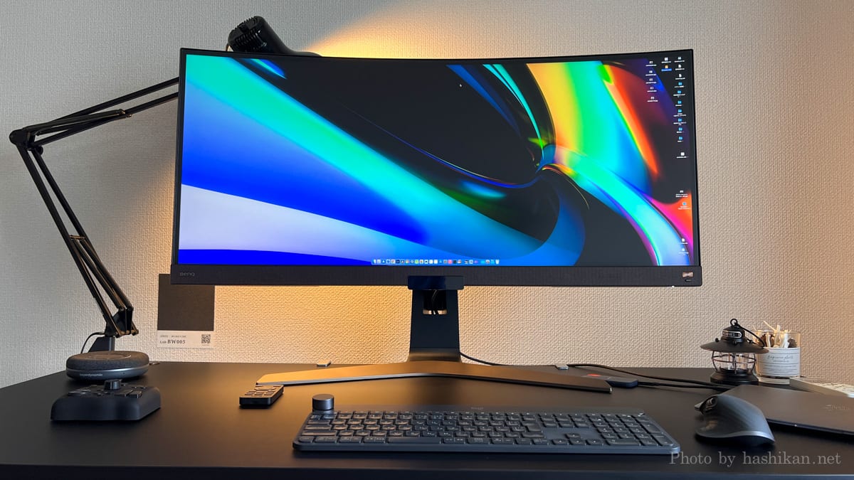 BenQ EW3880R レビュー｜映画視聴にぴったりの高音質treVoloスピーカー