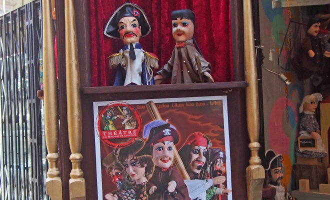 リヨン旧市街にある人形劇ギニョール博物館［Le Petit Musée De