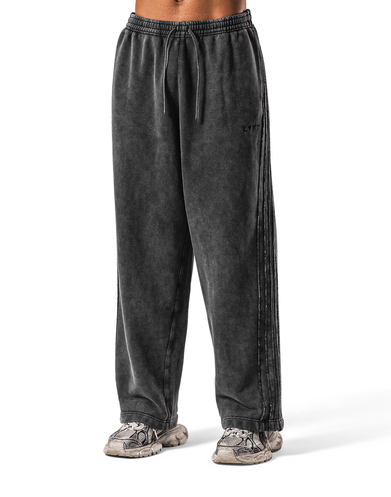 2line Wide Vintage Sweat Pants - Black Special – LÝFT