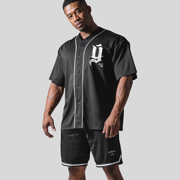 Old Y Mesh Baseball Shirt - Black – LÝFT