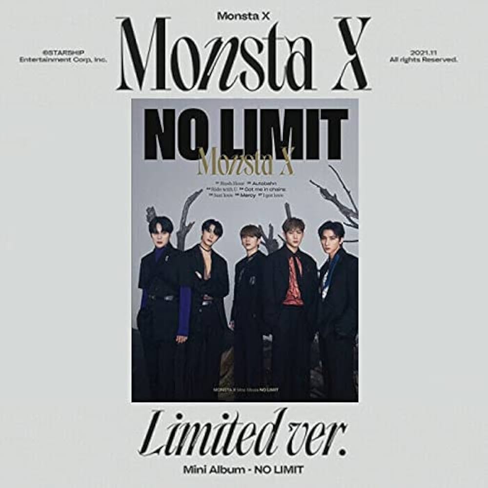 MONSTA X, MONSTAX - MONSTA X - [ NO LIMIT ] 10th Mini Album