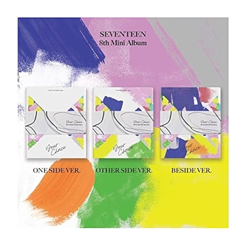 Seventeen Your Choice 8th Mini Album Other Side Version CD+1p