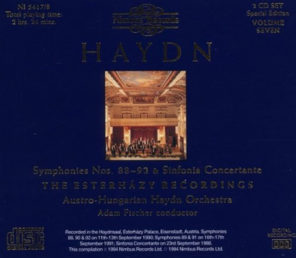 Franz Joseph Haydn, Adam Fischer, Austro-Hungarian Haydn Orchestra