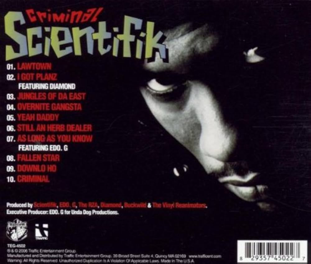 Scientifik - Criminal | Amazon.com.au | Music
