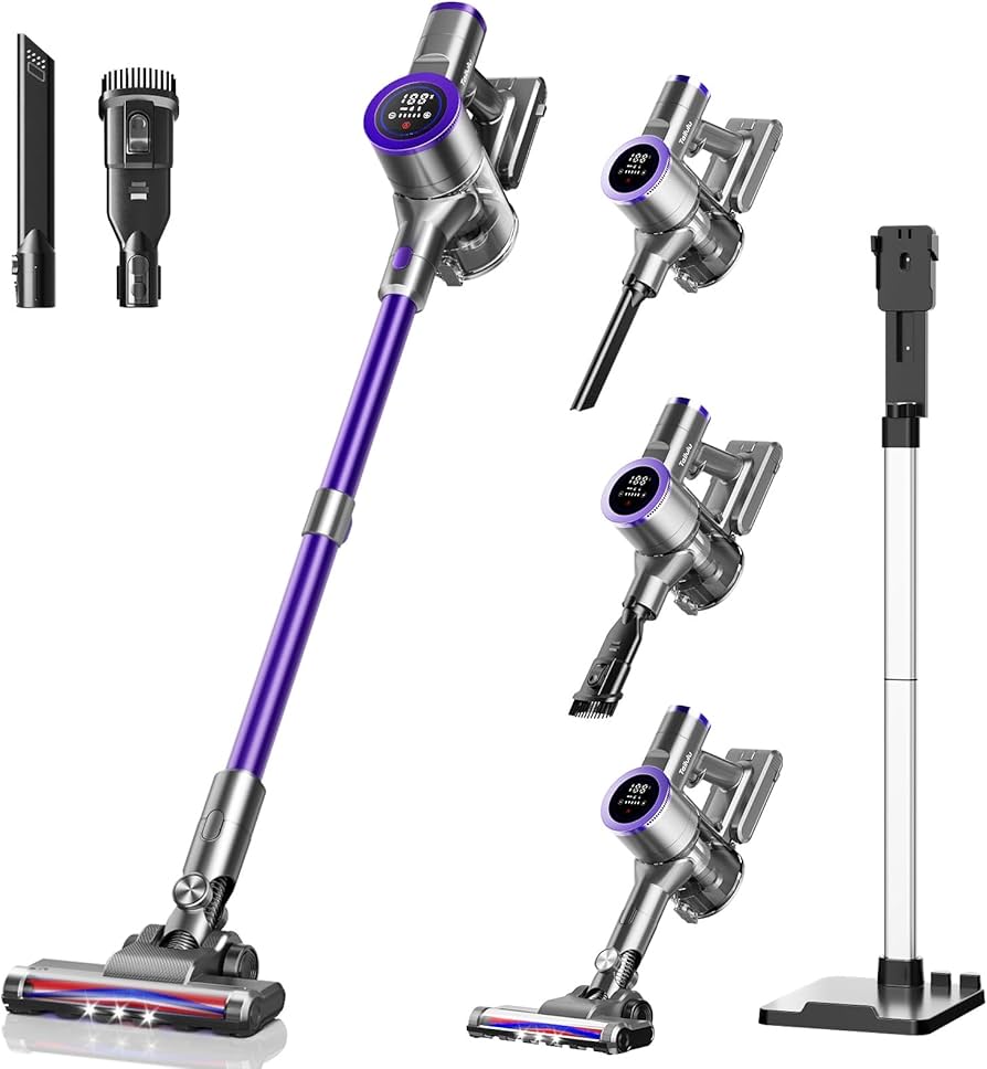 Amazon | 掃除機 コードレス【2025革新モデル&90Kpa超強力吸引&ホコリ