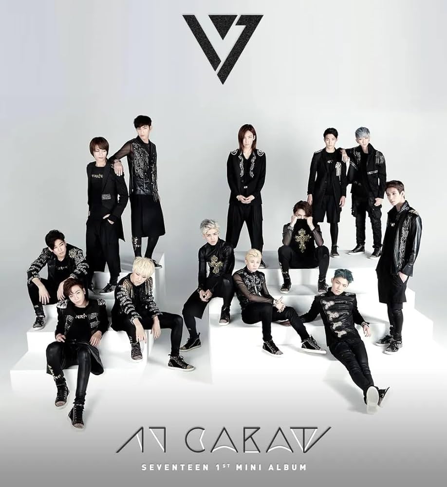 Amazon.com: SEVENTEEN 17 CARAT Reissue 1st Mini Album CD+PhotoBook