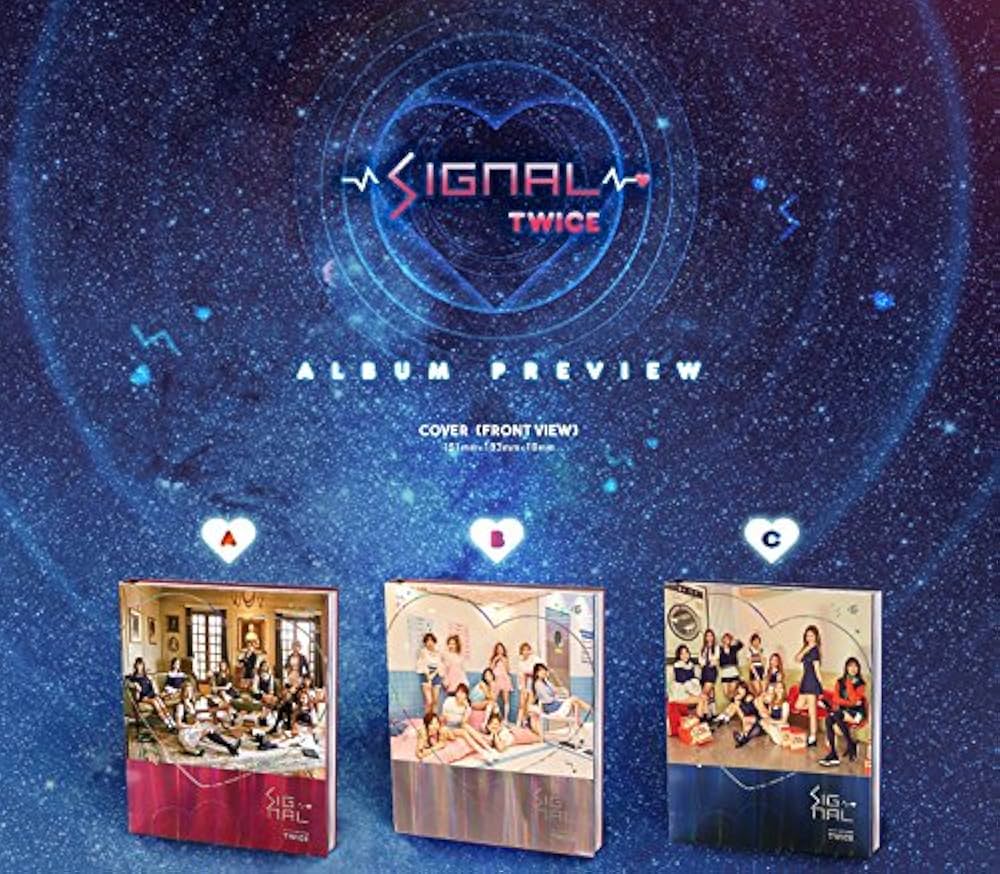 Amazon.co.jp: TWICE - SIGNAL[バージョンランダム][4th Mini Album