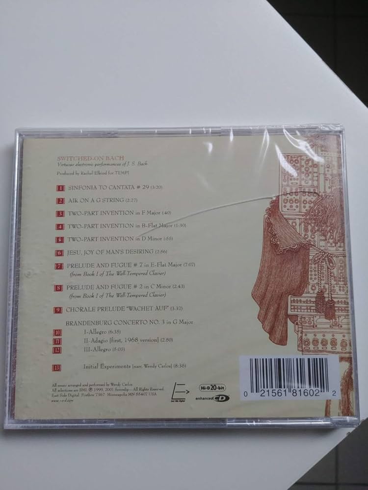 Johann Sebastian Bach, Wendy Carlos - Switched-On Bach - Amazon