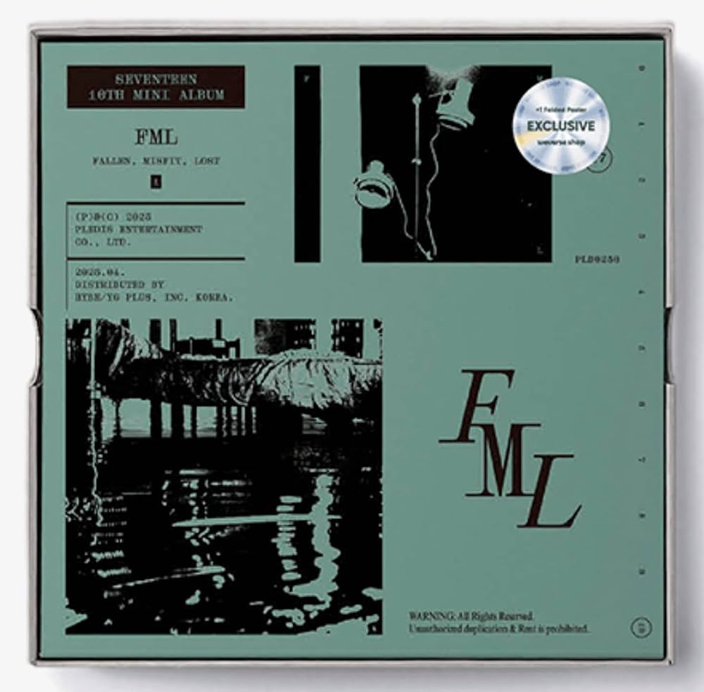 Amazon.com: SEVENTEEN - FML, 10th Mini Album, Photobook Version (A