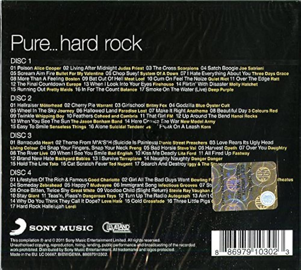Various - Pure Hard Rock - Amazon.com Music