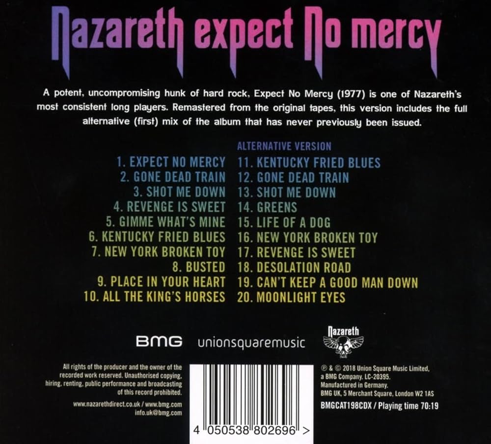 Nazareth - Expect No Mercy - Amazon.com Music