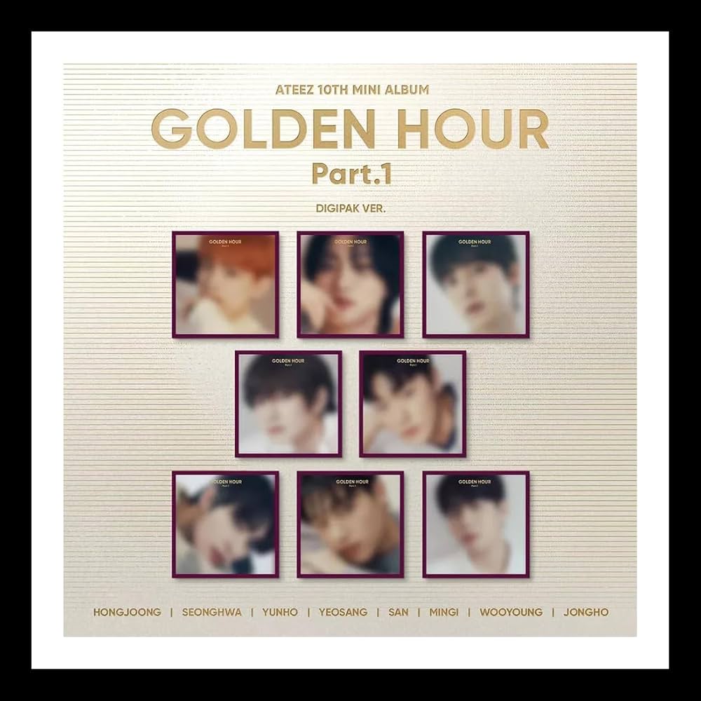ATEEZ, ATEEZ, ATEEZ - ATEEZ GOLDEN HOUR : PART.1 10th Mini Album