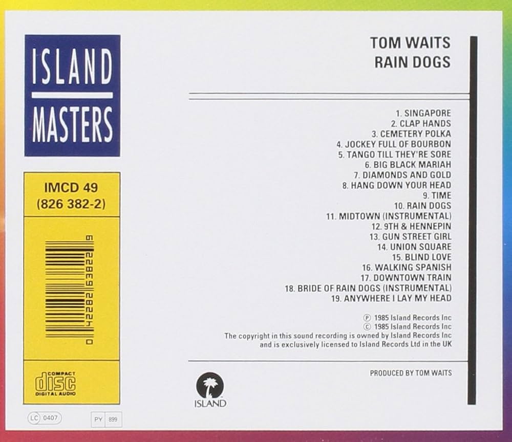 Tom Waits - Rain Dogs - Amazon.com Music