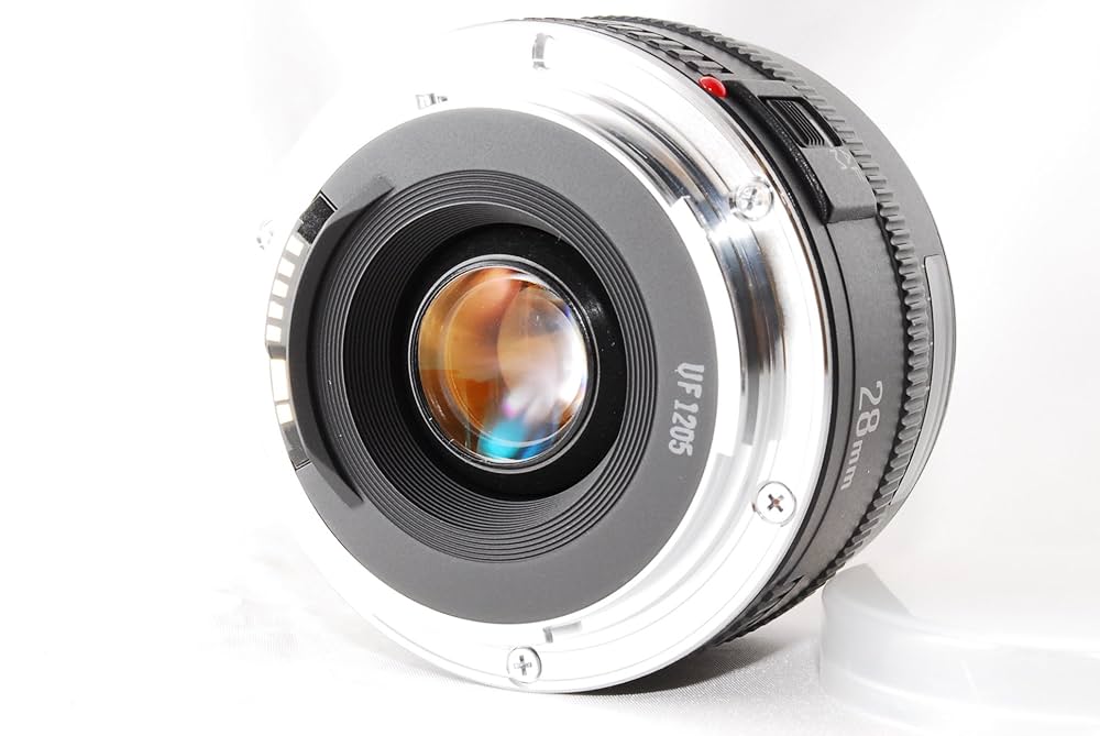 CANON EF 28mm f/2.8 AF広角レンズ（整備品） CANON EF28mm F2.8 IS