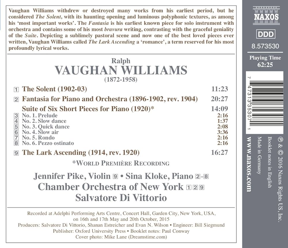 Williams / Pike / Kloke / Di Vittorio - Ralph Vaughan Williams