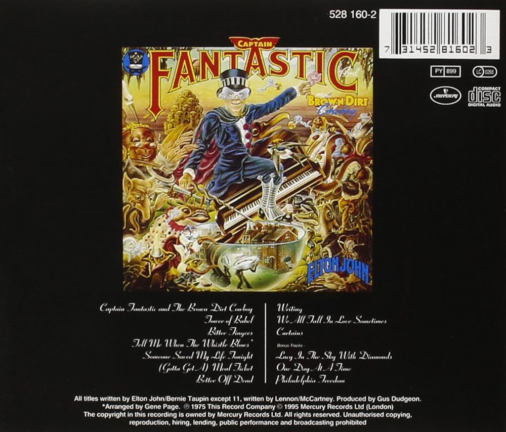 Amazon.co.jp: CAPTAIN FANTASTIC AND : ミュージック