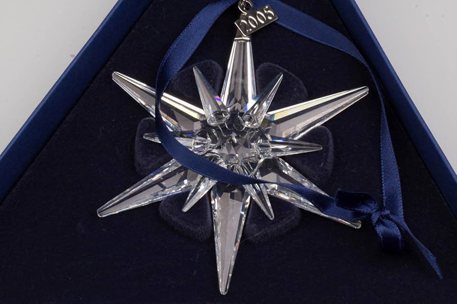 Amazon.com: Swarovski, 2005 Annual Snowflake / Star Christmas