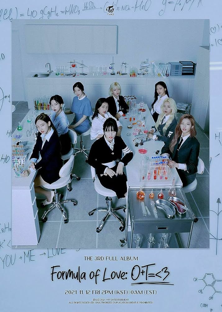 TWICE FORMULA OF LOVE: O+T=<3 3rd Album ( FULL OF LOVE ) Ver. 1ea