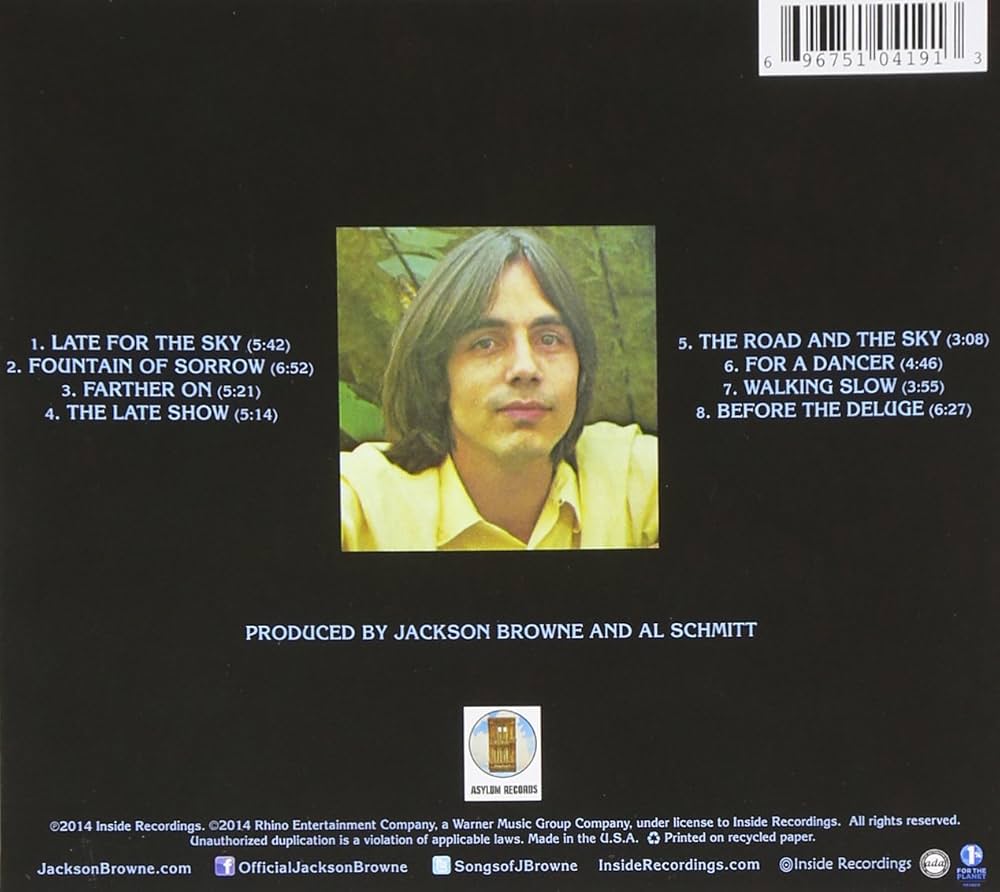 Browne, Jackson - Late For The Sky - Amazon.com Music