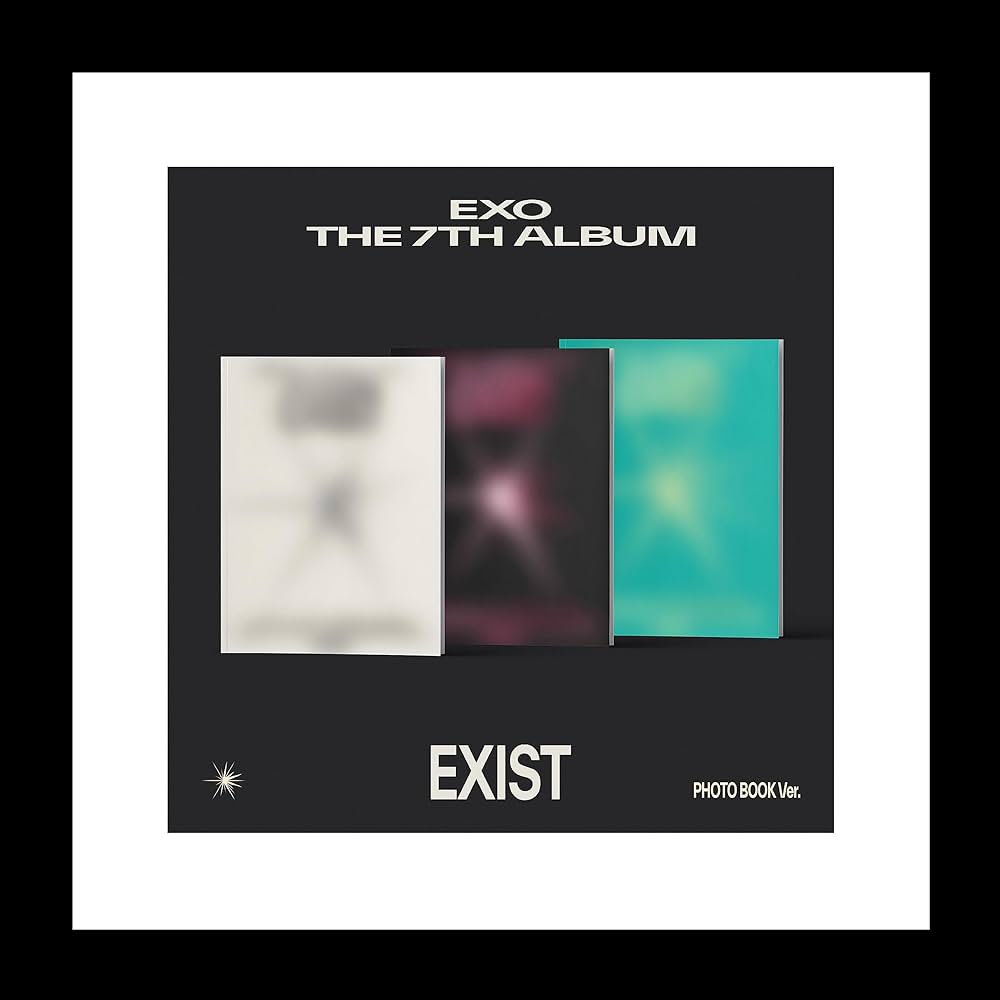 EXO EXIST 7th Album Full 19 Version SET PhotoBook 3 Version SET+