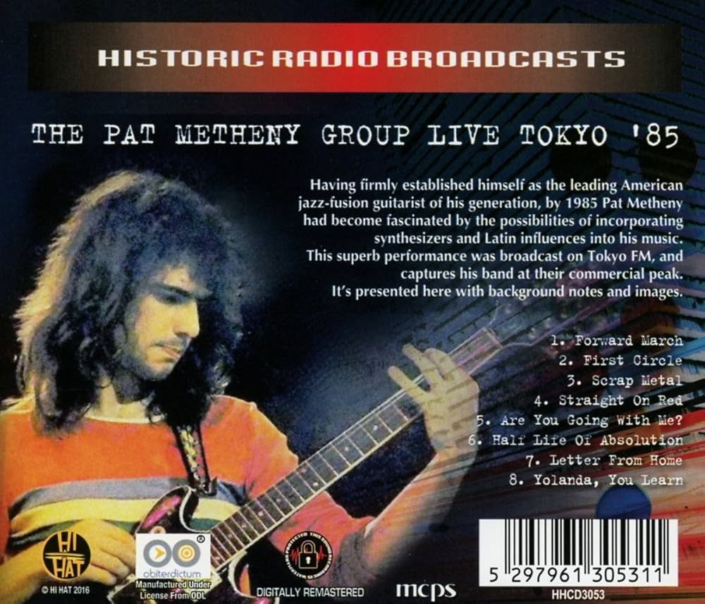 The Pat Metheny Group - Live Tokyo '85 - Amazon.com Music