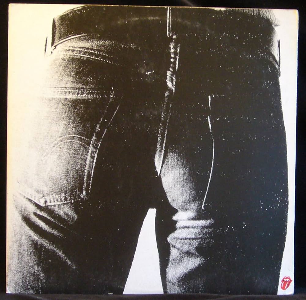 Sticky Fingers (UK 1st pressing vinyl LP in zipper sleeve