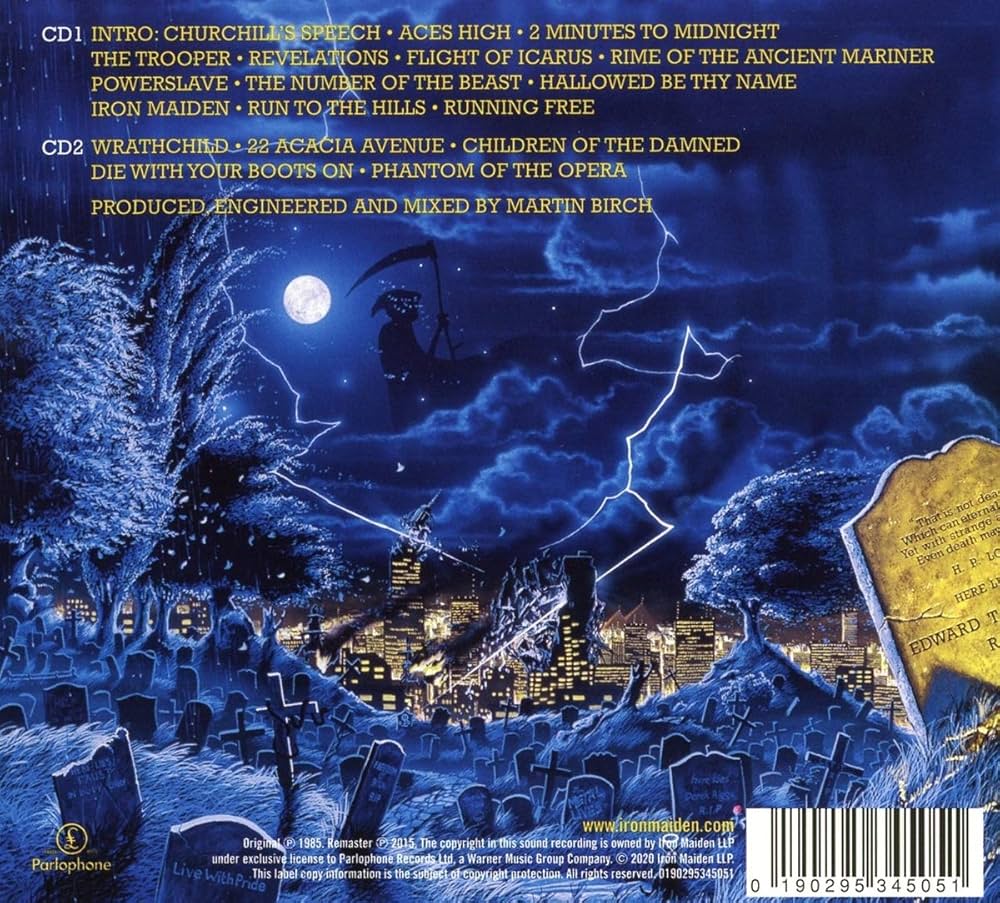 Iron Maiden-Live After Death | Amazon.com.br