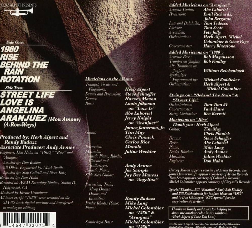 Herb Alpert - Rise - Amazon.com Music