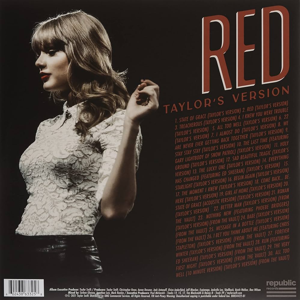 Red (Taylor's Version): Taylor Swift: Amazon.ca: Music