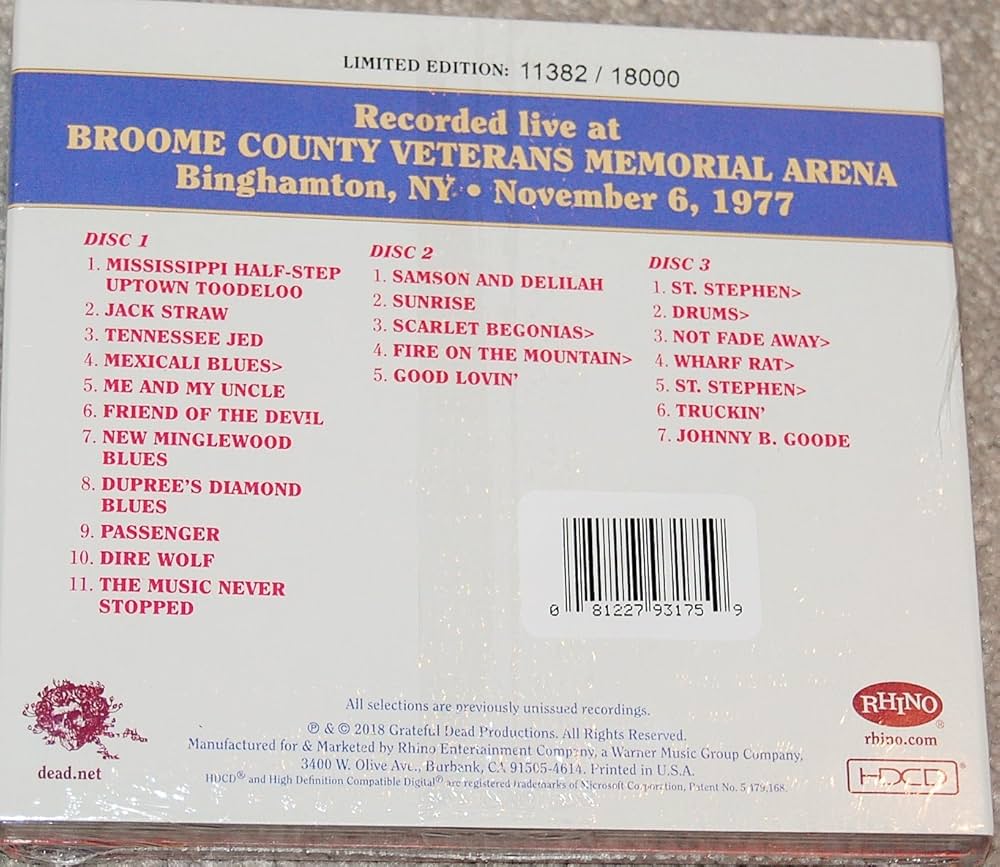 Grateful Dead, Grateful Dead - Grateful Dead Dave's Picks Volume