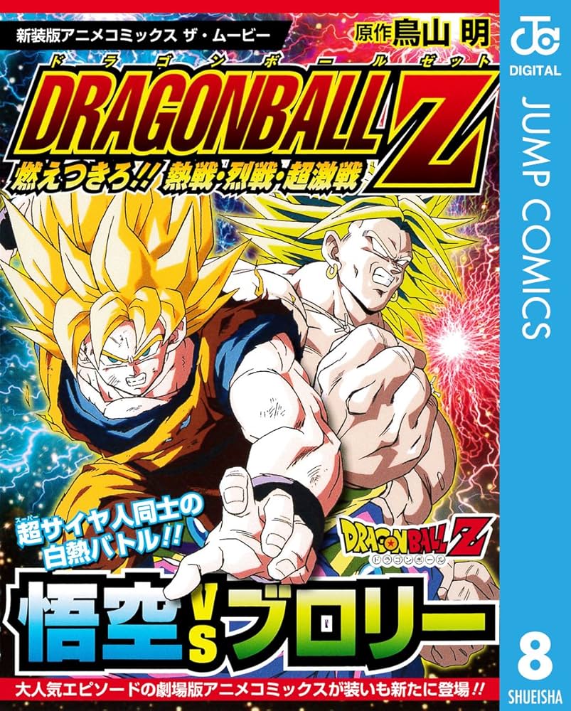 Amazon.co.jp: ドラゴンボールZ アニメコミックス 8 燃えつきろ!! 熱戦