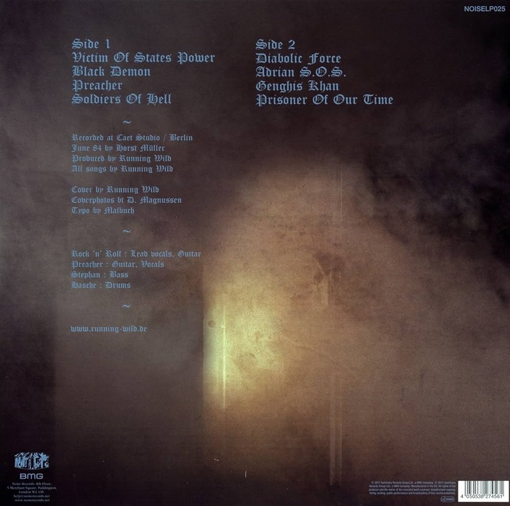 Gates To Purgatory (Vinyl): RUNNING WILD: Amazon.ca: Music