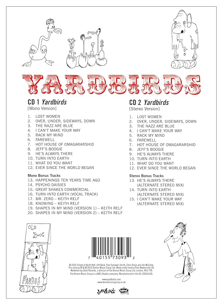 The Yardbirds - Yardbirds (Roger The Engineer) - Amazon.com Music