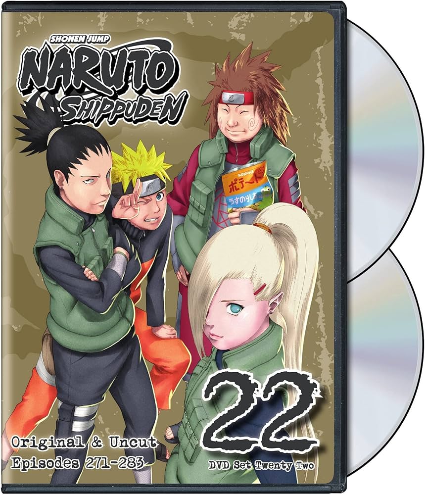 Amazon.co.jp: NARUTO 疾風伝 UNCUT SET 22 (北米版)[Import