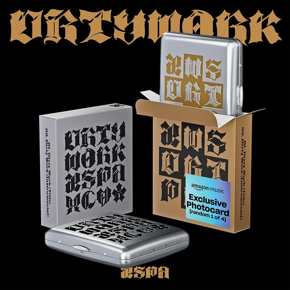 aespa - Dirty Work [Dirty Case Ver.] [Amazon Exclusive] - Amazon