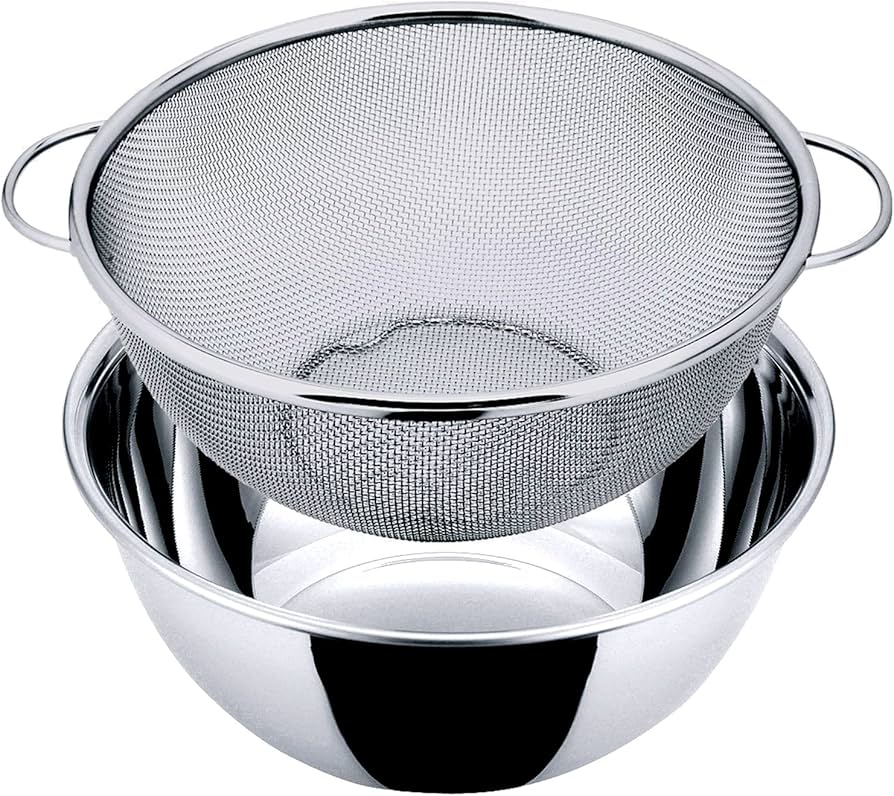 Amazon.co.jp: ナガオ 燕三条 深型ボウル ザル セット スタンダード 外