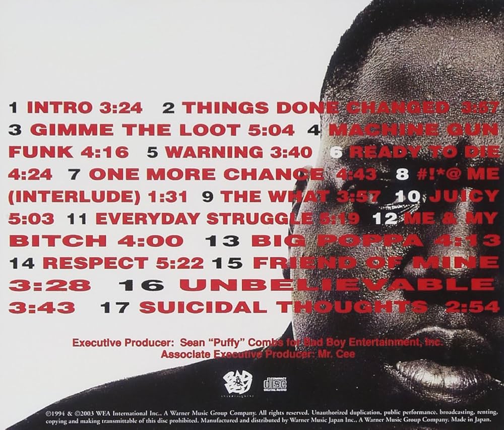 Amazon.com: Ready to Die (Japanese Pressing)