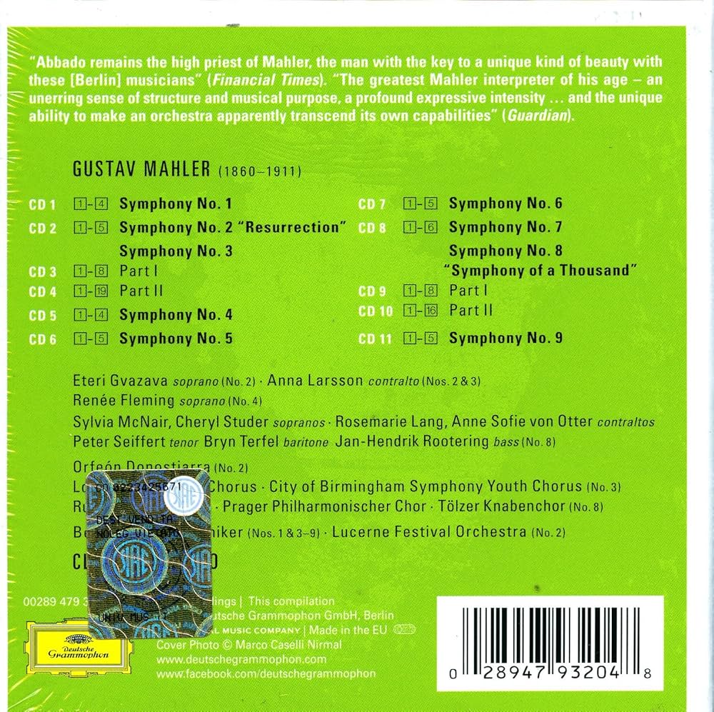 Amazon.co.jp: Abbado - Mahler: ミュージック