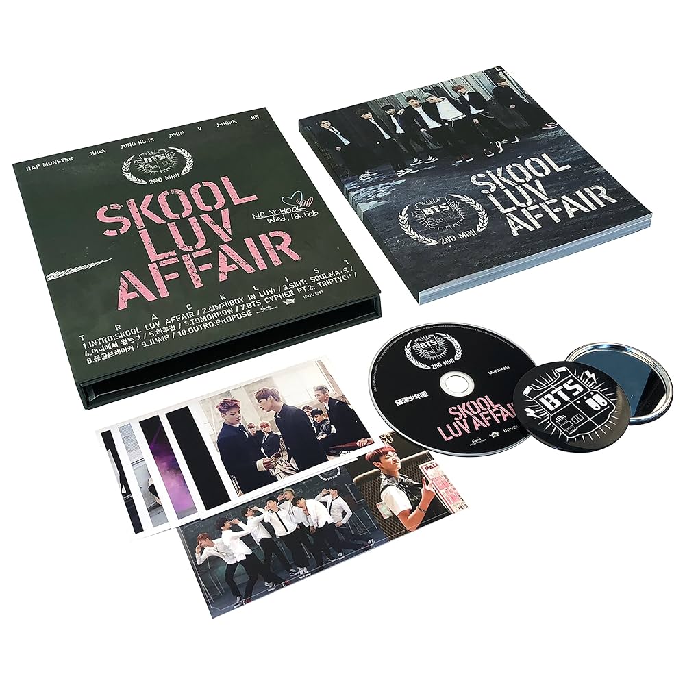 Amazon.co.jp: BTS 2nd Mini Album - [ Skool Luv Affair ] CD +